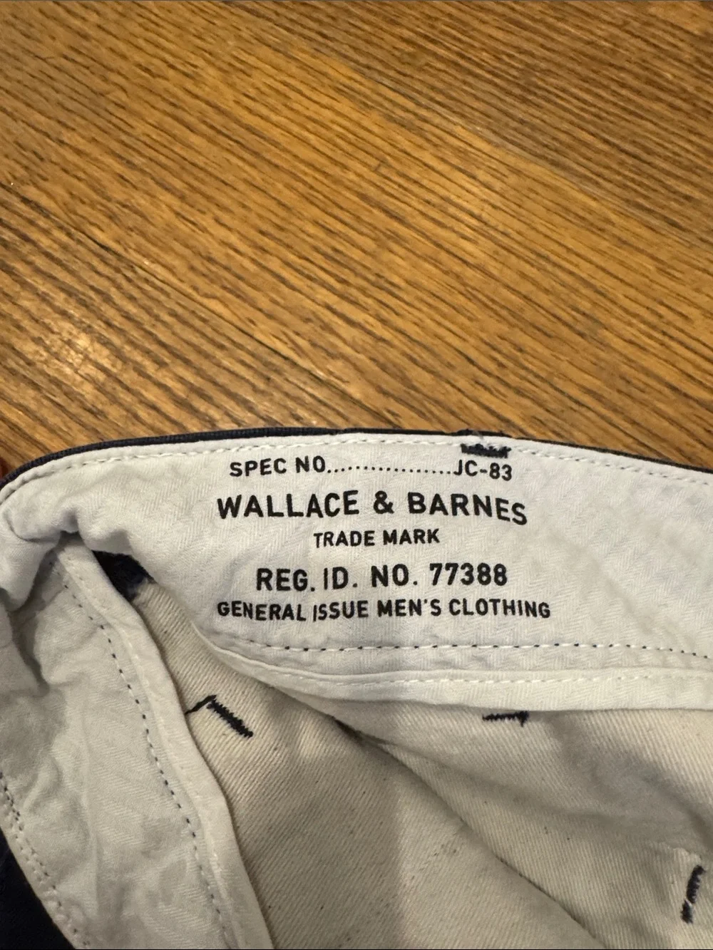 Wallace & Barnes Officer Chino Shorts
